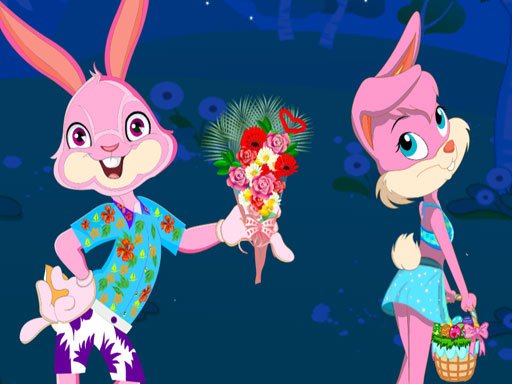 Bunny Love DressUp Online