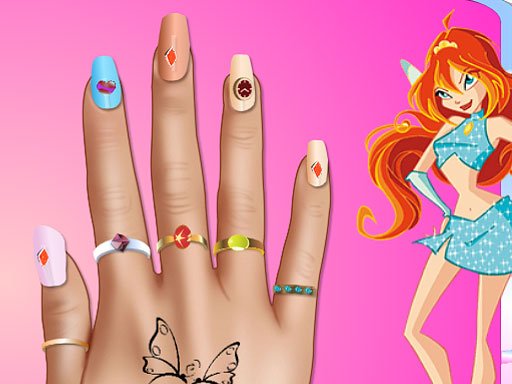 Winx Nail Makeover Online